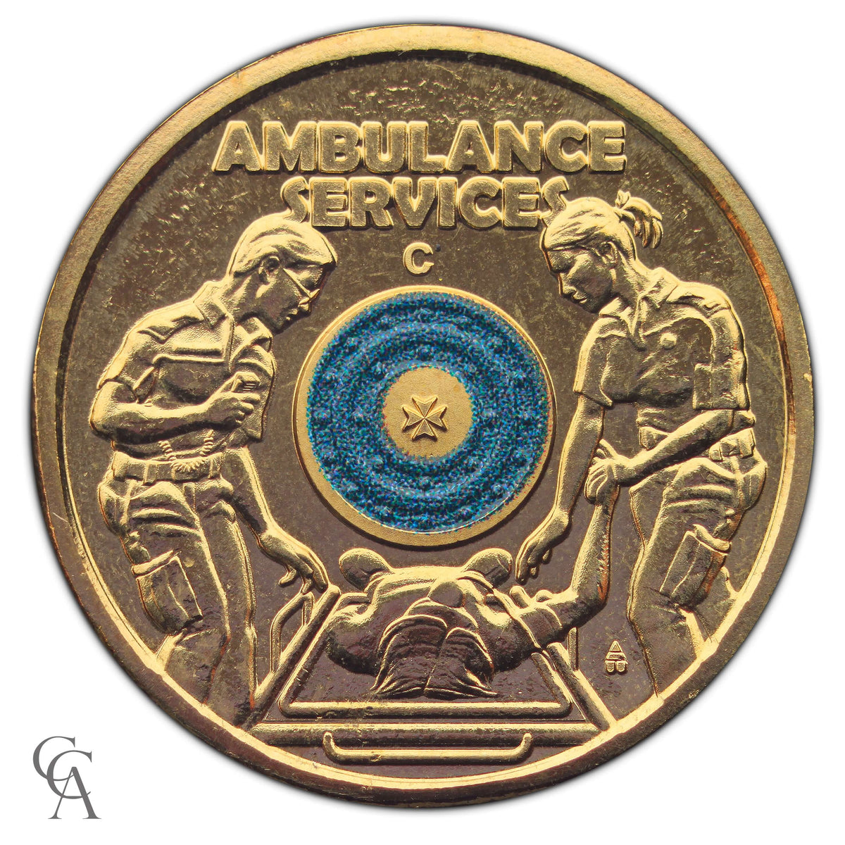 2021 Australian Ambulance Service C Mintmark 2 Coin