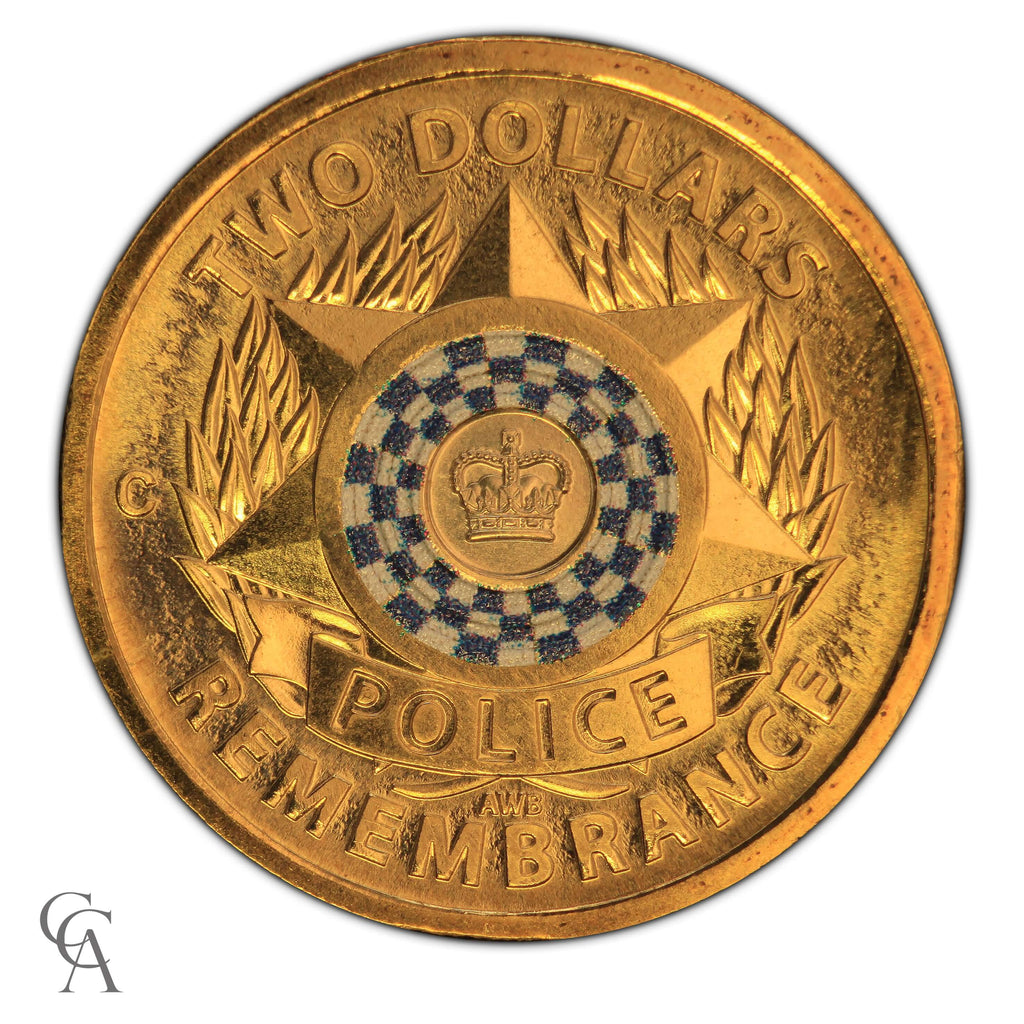 2019 National Police Remembrance Day 'C' Mintmark $2 Coin