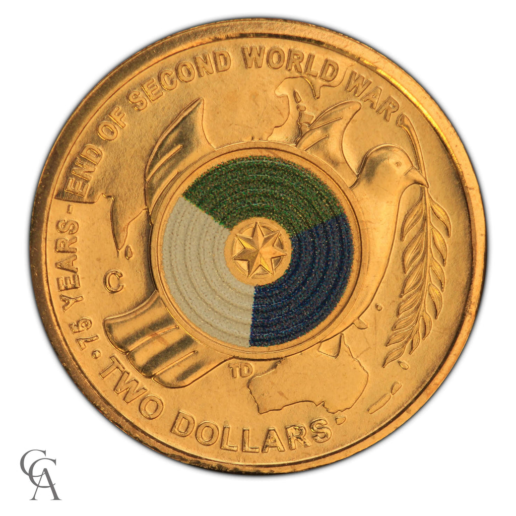 2020 Lest We Forget 75th Anniversary of the Second World War ‘C’ Mintmark $2 Coin