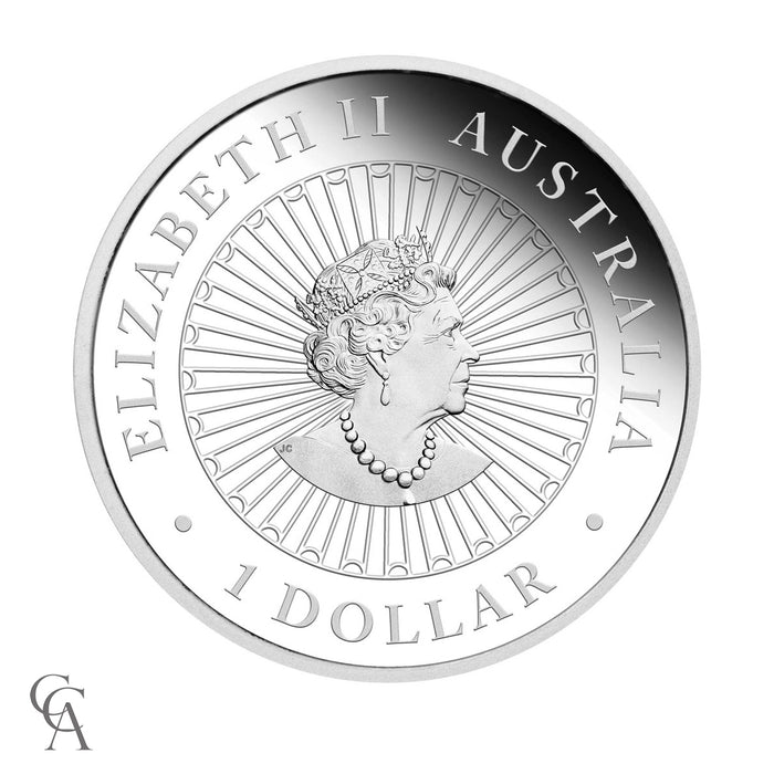 2020 Great Southern Land $1 1oz Silver Proof Opal Coin