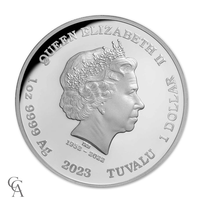 2023 Aurora Borealis $1 1oz Silver Proof Coloured Coin