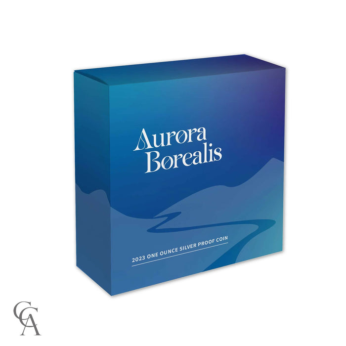 2023 Aurora Borealis $1 1oz Silver Proof Coloured Coin