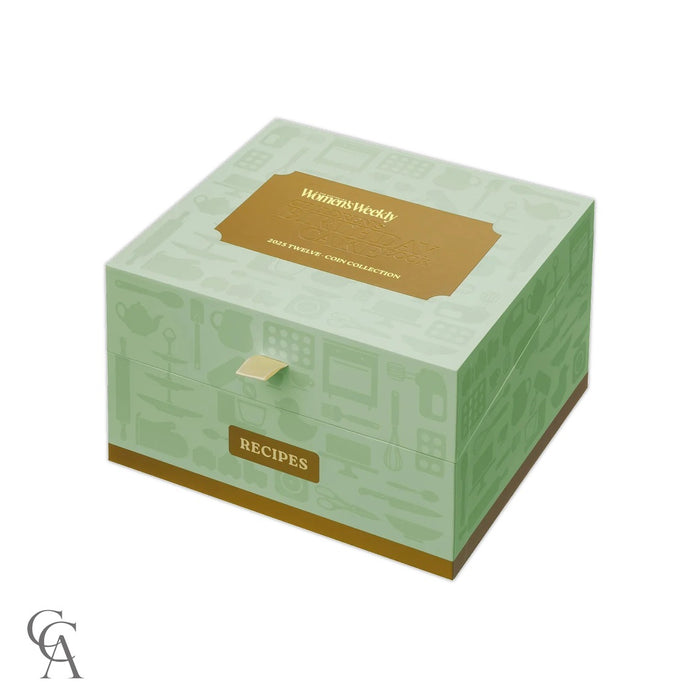 2025 Australian Women's Weekly Premium 12-Coin Recipe Box Collection