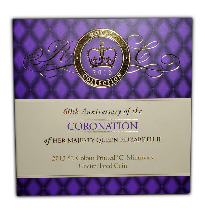 2013 'C' Mintmark 60th Anniversary of the Coronation of Queen Elizabeth II $2 Coin