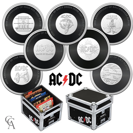 AC/DC 2020/2021 20c Uncirculated 7-Coin Set